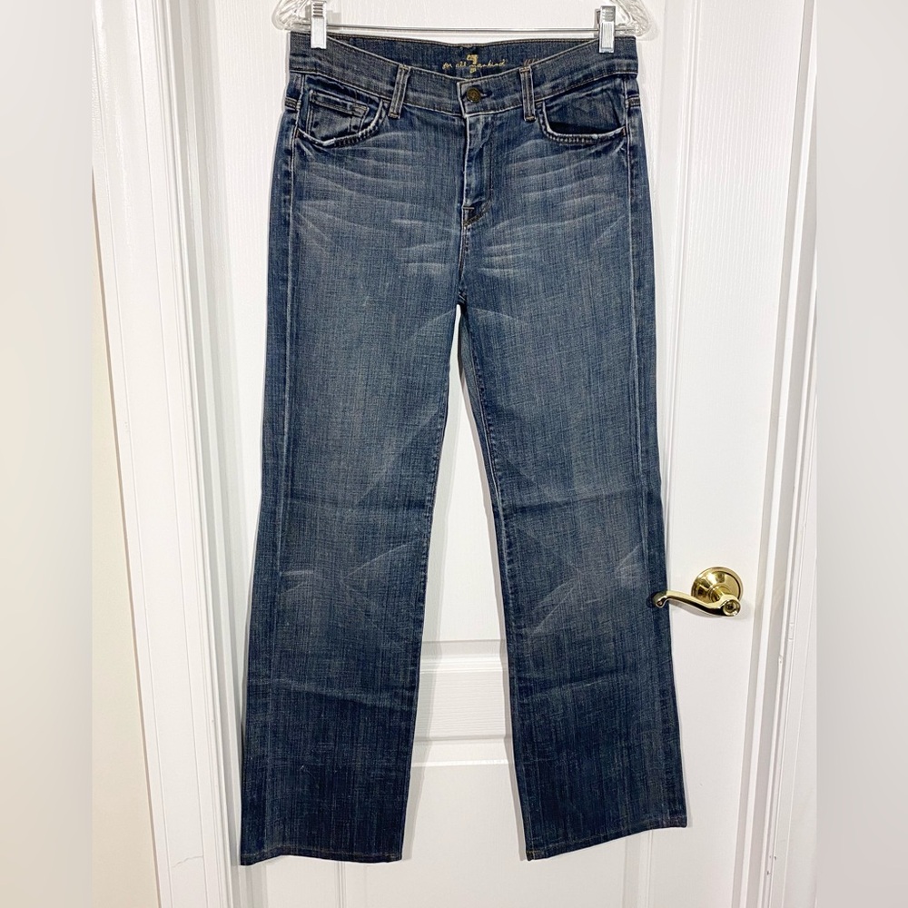 Y2K 7FAM Ginger Boyfriend Jeans Size 29 USA MADE 7 For All Mankind